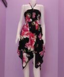 Thai Hot Summer Dress for sale black/wine red