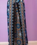 Black Blue Thai Skirt Pants for sale, size M-L