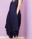 colorful Jumpsuit dark blue